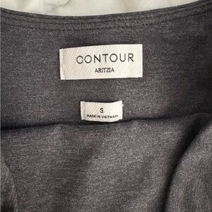 Aritzia Contour Charcoal Tube Top